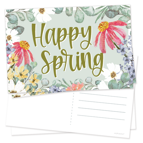 Happy Spring Postcards