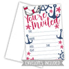 Nautical Anchor Party Invitations