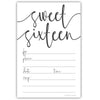 Sweet 16 Birthday Party Invitations