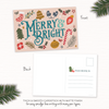 Merry & Bright Christmas Postcards