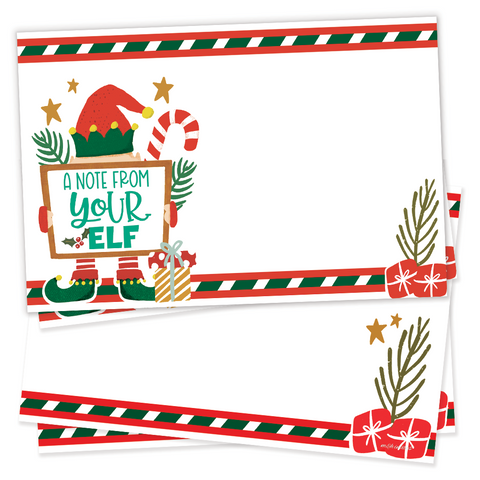 Elf Notes - Christmas Cards