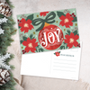 Joy Holiday Christmas Postcards
