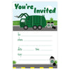 Invitations - Garbage Truck Birthday Party Invitations - Madison and Hill