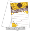 Sunflower Party Invitations - Any Occasion