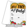 Fiesta Taco Party Invitations